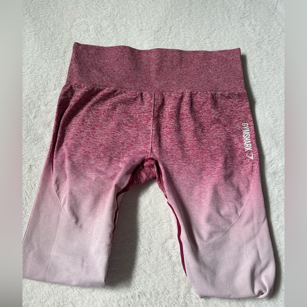 Gymshark Kids Gradient Pink Leggings